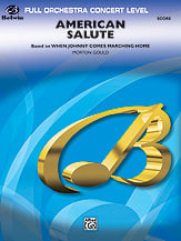 American Salute Orchestra Scores/Parts sheet music cover Thumbnail